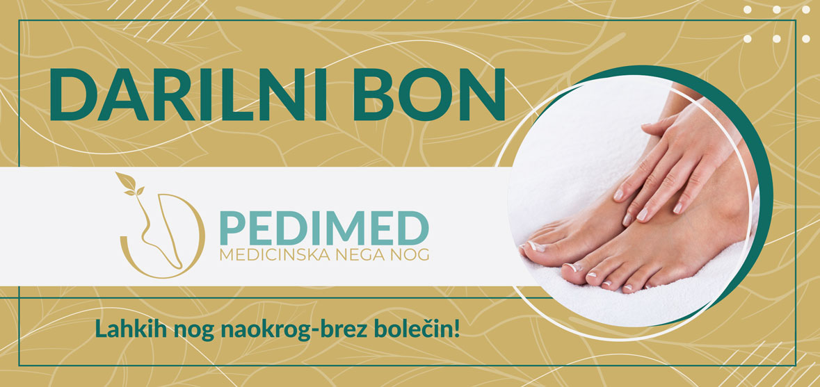 Darilni boni Pedimed za medicinsko pedikuro